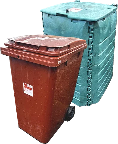 Contenedores de reciclaje